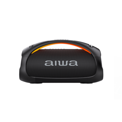 Parlante bluetooth Aiwa Boombox AWS544BT, 110W RMS, resistente al agua IPX6, hasta 6.5 horas de reproducción, negro