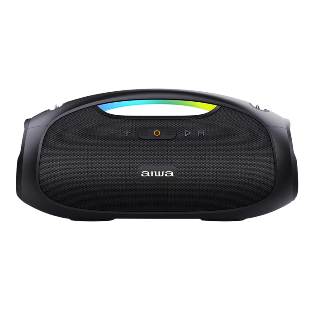 Imagen 1 del producto Parlante bluetooth Aiwa Boombox AWS244BT, 60W, resistente al agua IPX6, hasta 8 horas de reproducción, negro