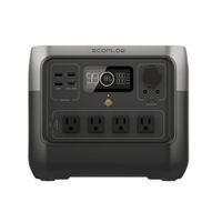 Estación de energía portátil EcoFlow River 2 Pro, 768Wh, 800W, LiFePO4, carga rápida, negra