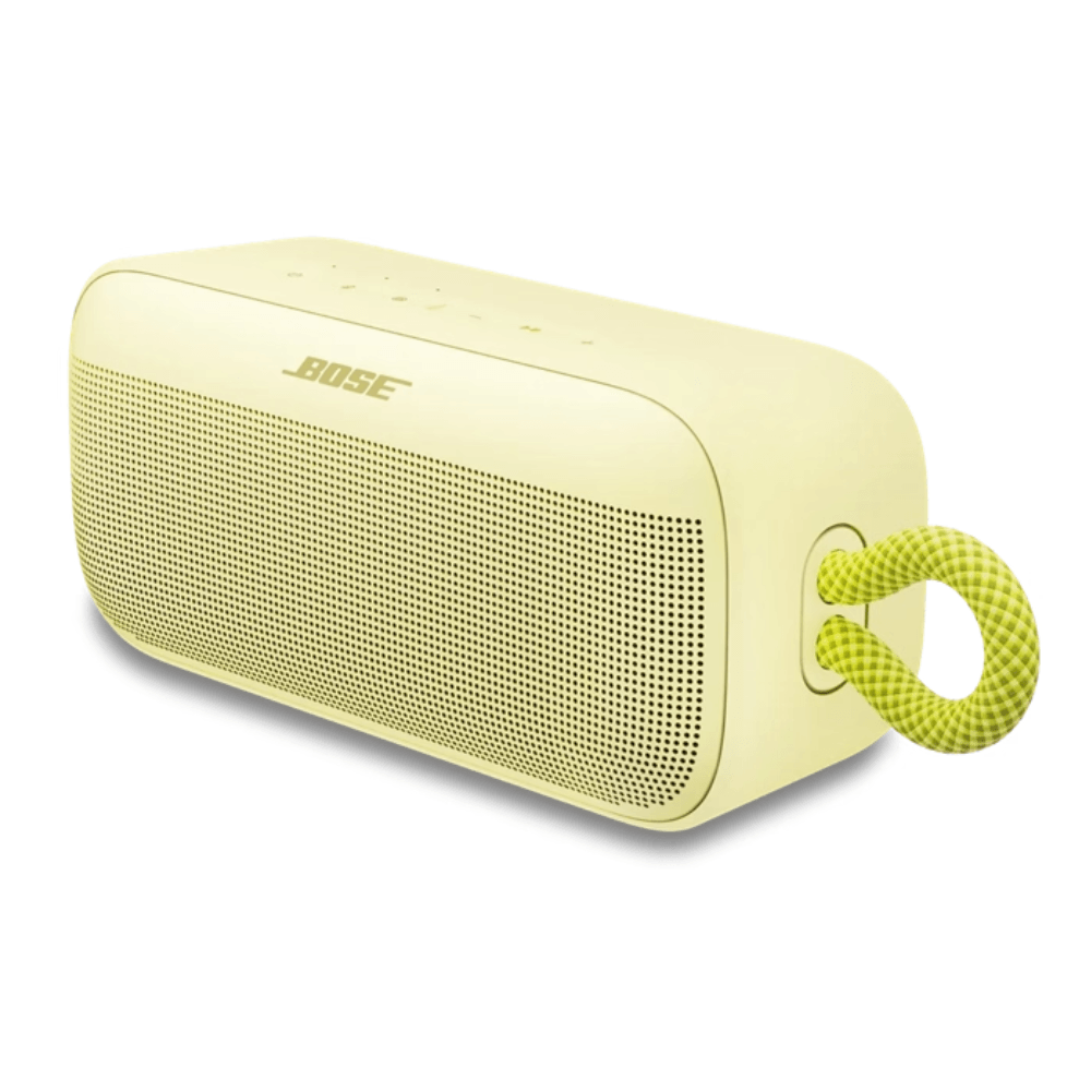 Imagen 2 del producto Parlante bluetooth Bose SoundLink Plus, 15W, resistente al agua IP67, hasta 20 horas de reproducción, citrus yellow