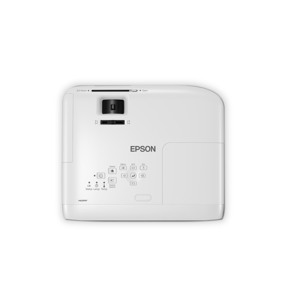 Imagen 1 del producto Proyector Epson Powerlite E24, XGA, hasta 300″, HDMI/VGA, blanco