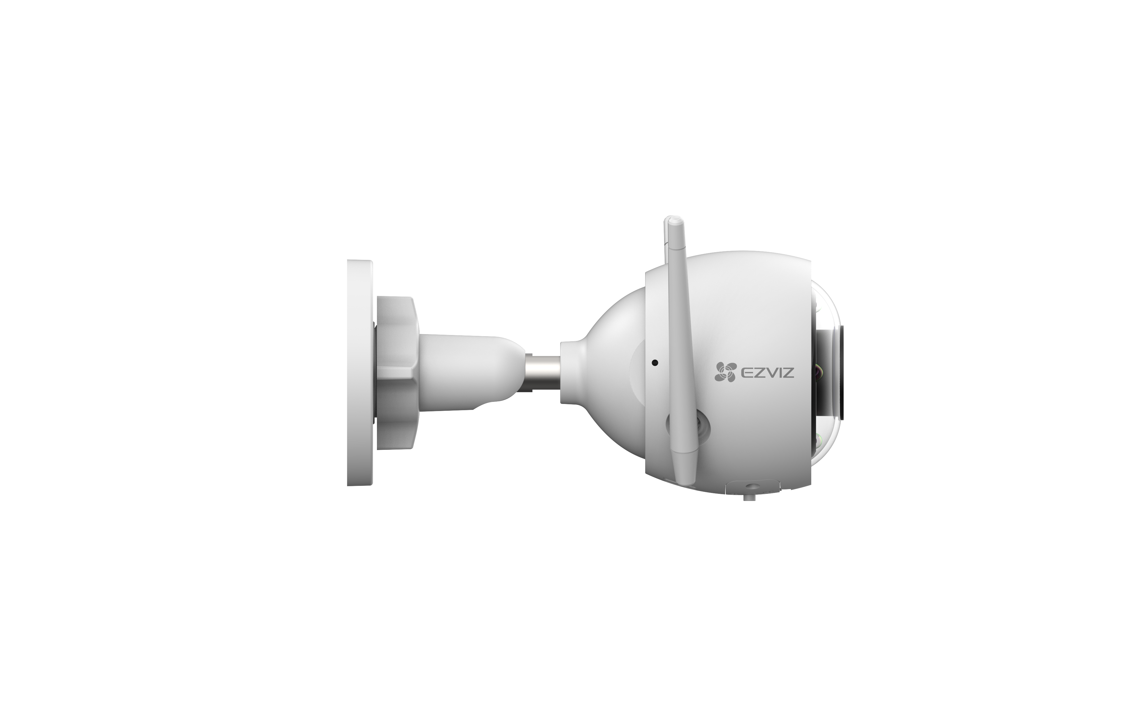 Imagen 2 del producto Cámara de seguridad EZVIZ H3 exterior, 2K QHD, Wi-Fi, infrarrojo, blanco