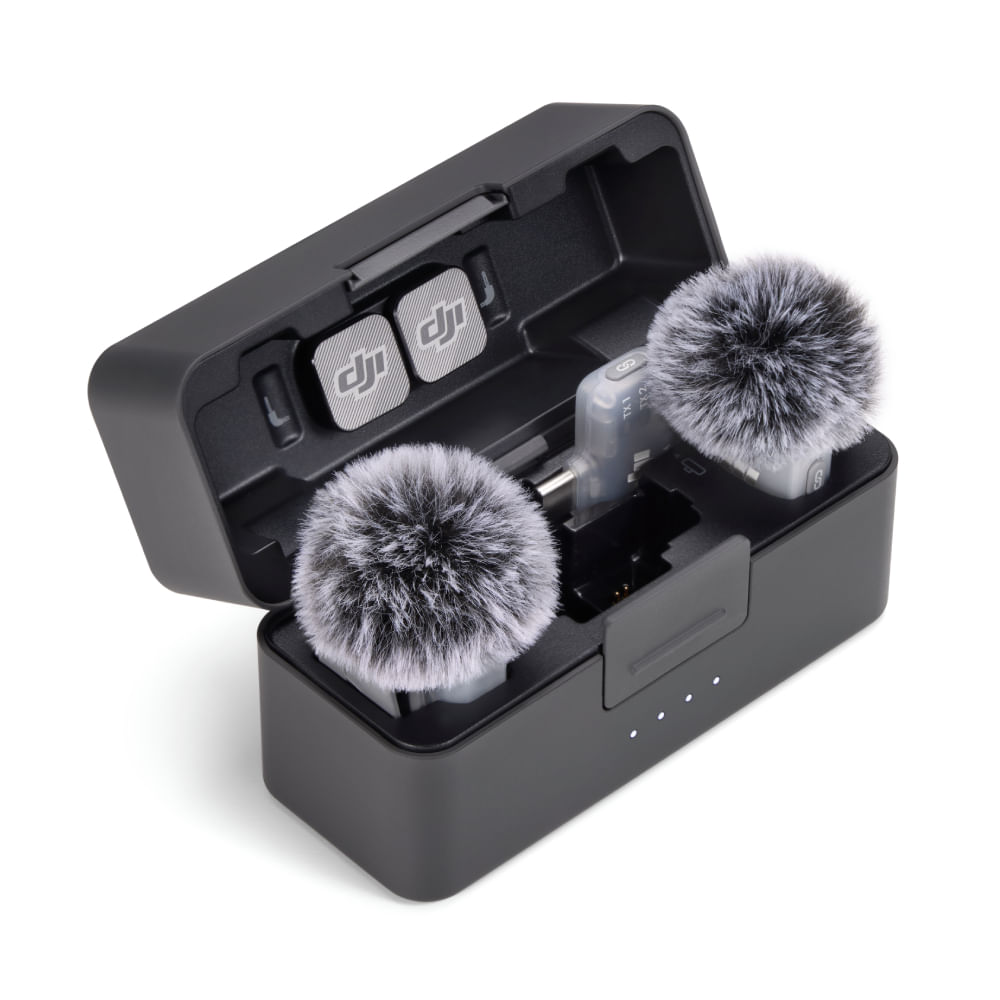 Imagen 2 del producto Micrófono inalámbrico DJI Mic Mini 2, 2 transmisores + 1 receptor móvil + estuche de carga