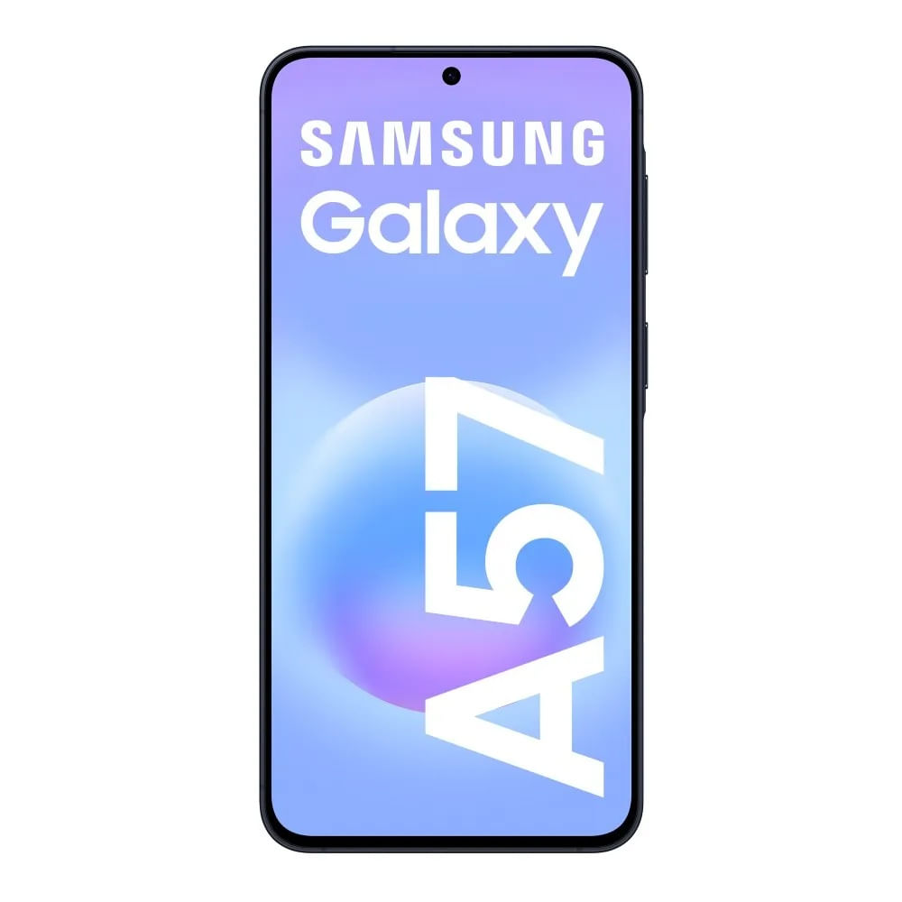 Imagen 2 del producto Celular Samsung A57 5G, 256GB, 8GB RAM, cámara trasera 50MP+12MP+5MP, frontal 12MP, 6.7"", dark blue