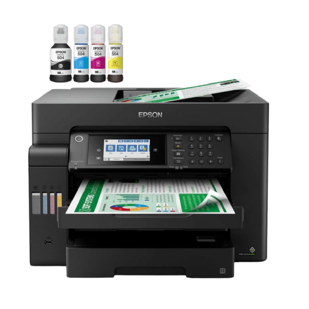 Imagen 1 del producto Impresora multifuncional Epson L15150, inyección de tinta, inalámbrica, Wi-Fi, con tanques recargables