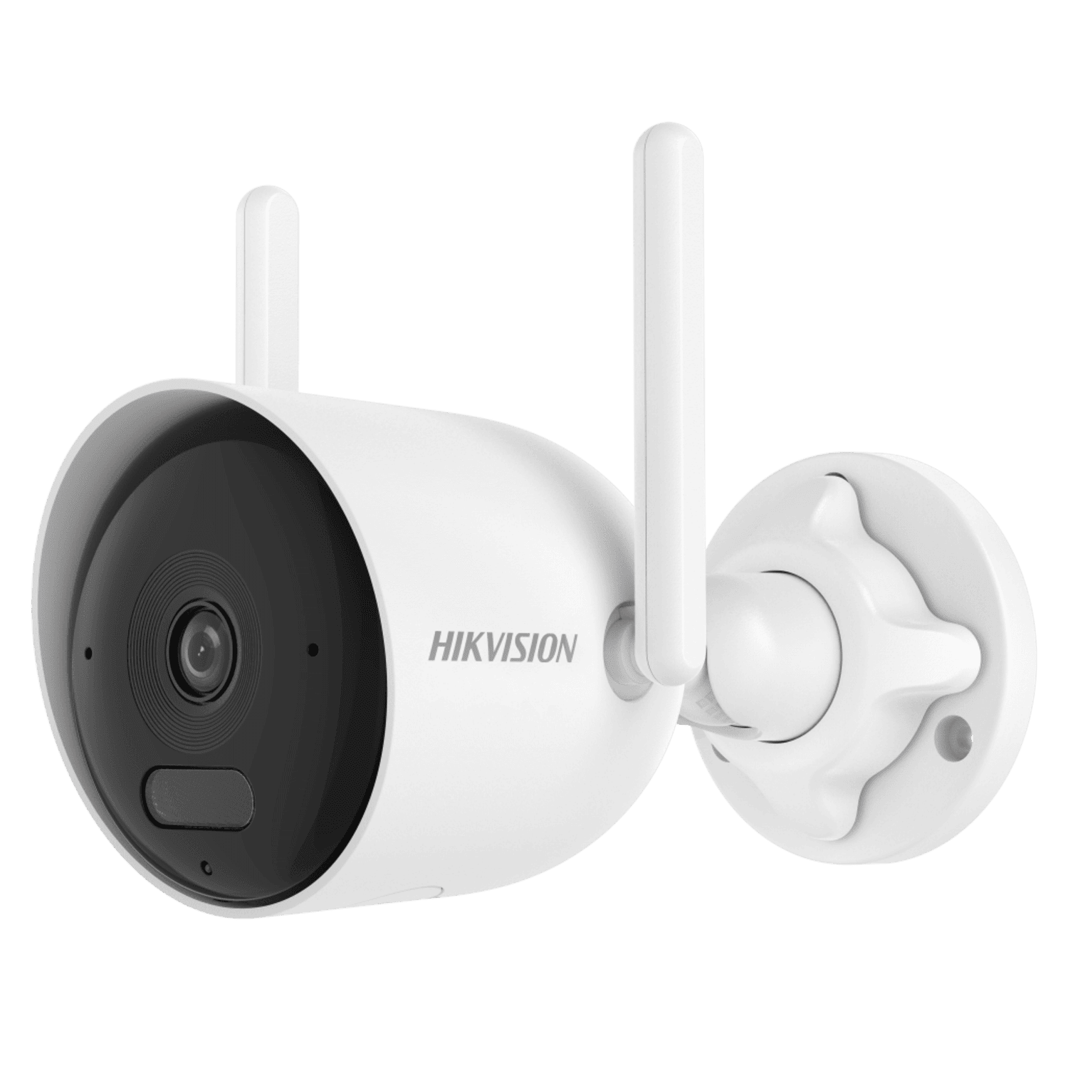 Imagen 2 del producto Kit Hikvision NK844WBH, NVR 8 canales, 4 cámaras bullet 4MP, EasyLink Wi-Fi 6, blanco