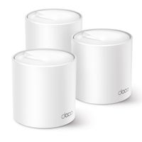 Sistema Wi-fi Mesh TP-Link Deco X50 (3-pack), AX3000 Mbps, doble banda 2.4/5 GHz, 3 puertos Gigabit por unidad