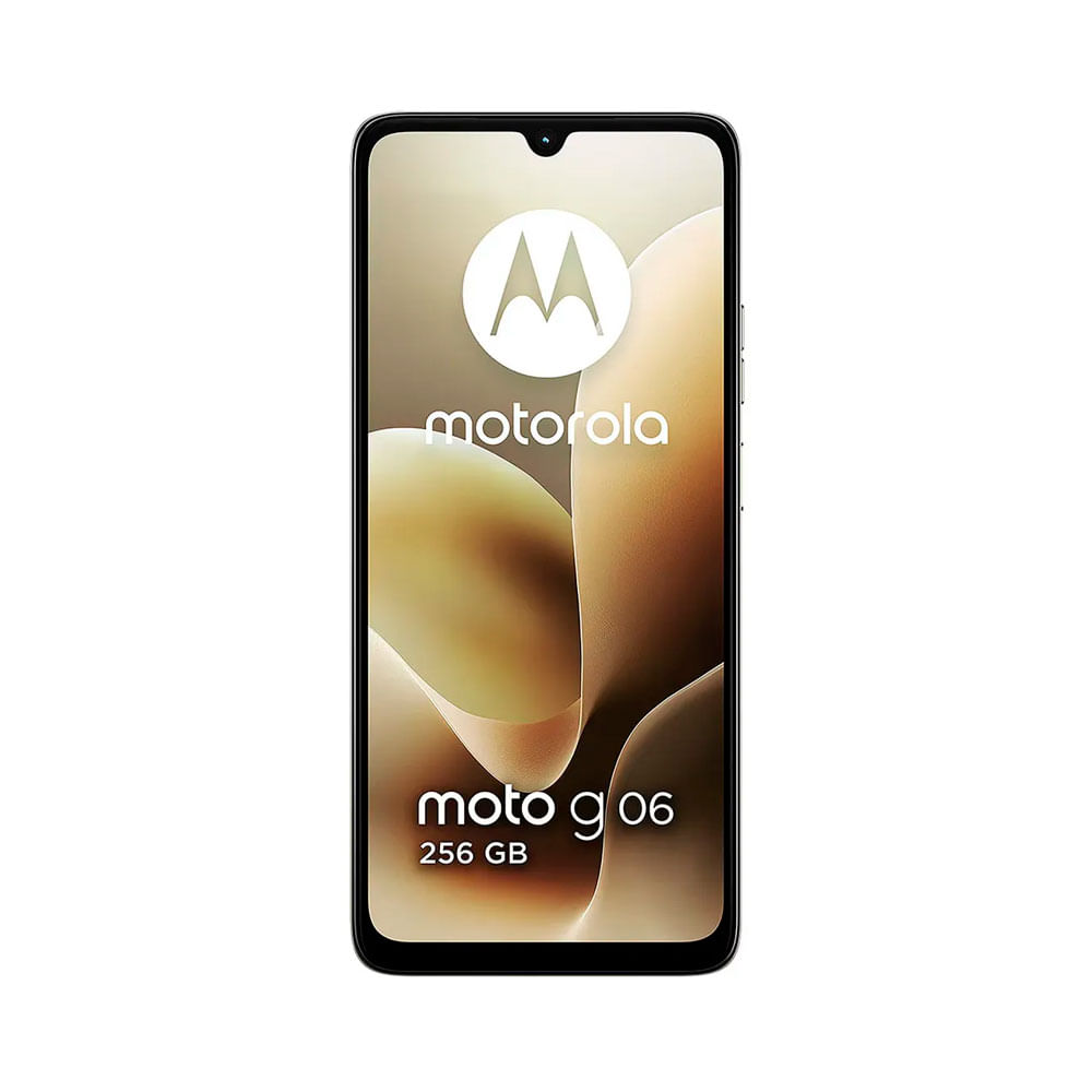 Imagen 2 del producto Celular Motorola G06 4G 256GB, 4GB RAM, cámara trasera 50MP y frontal 8MP, 6.88"", café