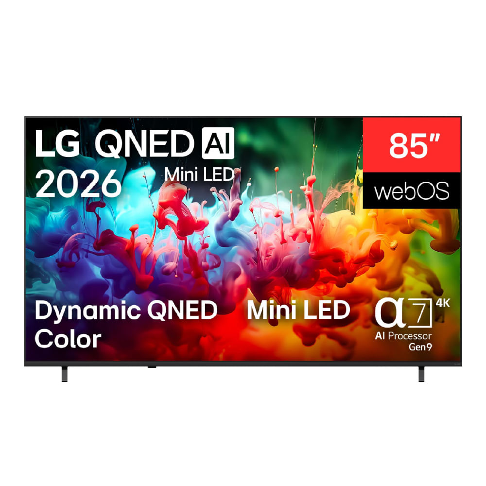 Imagen 2 del producto Smart TV LG 85"", 4K Ultra HD, MiniLED, sistema webOS integrado, 85QNED70BSA, 2026