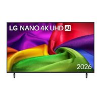 Smart TV LG 75"", 4K Ultra HD, Nano UHD, sistema webOS integrado, 75NU800BPSB, 2026