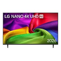 Smart TV LG 50"", 4K Ultra HD, Nano UHD, sistema webOS integrado, 50NU800BPSC, 2026