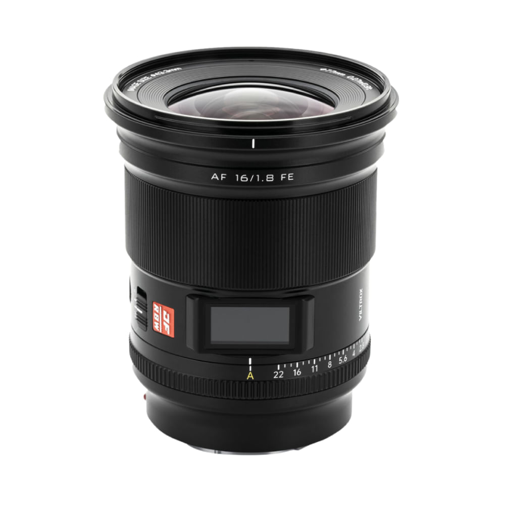 Imagen 1 del producto Lente Viltrox AF 16mm f/1.8, compatible con cámaras Sony, ultra gran angular