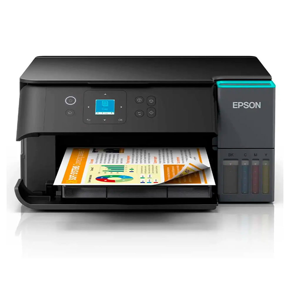 Imagen 2 del producto Impresora multifuncional Epson L4360, inyección de tinta, inlámbrica, Wi-Fi, con tanques recargables