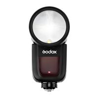 Flash de zapata Godox V1, con cabezal redondo, compatible con cámaras Sony