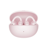 Audífonos True Wireless Baseus BC1, Bluetooth, resistencia IPX5, hasta 38h con estuche de carga, rosado