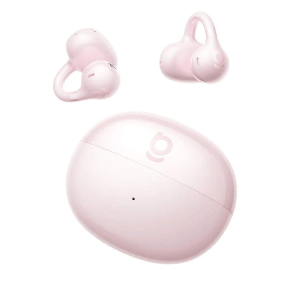 Imagen 2 del producto Audífonos True Wireless Baseus BC1, Bluetooth, resistencia IPX5, hasta 38h con estuche de carga, rosado