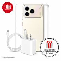 Celular ZTE A56 Pro 4G 128GB, 4GB RAM, cámara trasera 50MP y frontal, 6.75"", dorado