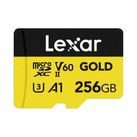 Memoria microSDXC Lexar Professional Gold 256GB, UHS-II, 280 MB/s, 180 MB/s