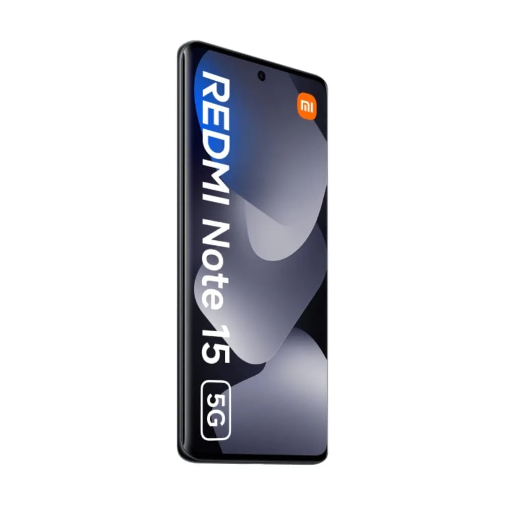 Imagen 2 del producto Celular Xiaomi Redmi Note 15 5G 256GB, 8GB RAM, cámara trasera 108MP y frontal 20MP, 6.77"", negro