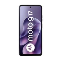 Celular Motorola G17 4G 128GB, 4GB RAM, cámara trasera 50MP y frontal 32MP, 6.72"", arándano