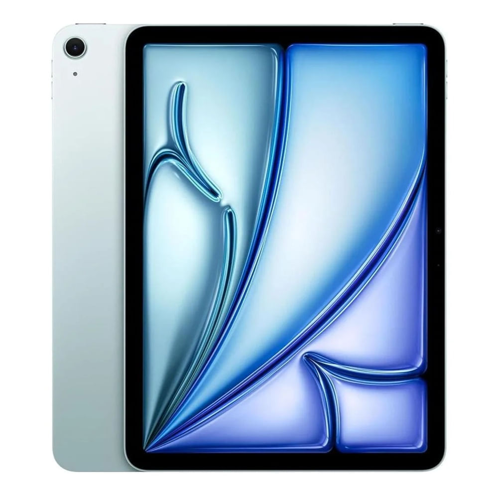 Imagen 1 del producto iPad Air 11"" (4ta Gen) 128GB, 8GB RAM, cámara principal 12MP y frontal 12MP, 7606 mAh, Chip M4, blue
