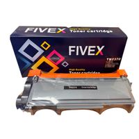 Toner Fivex TN-2370, HL-L2320D DCP-L2540DW MFC-L2700DW, 2600 páginas, negro