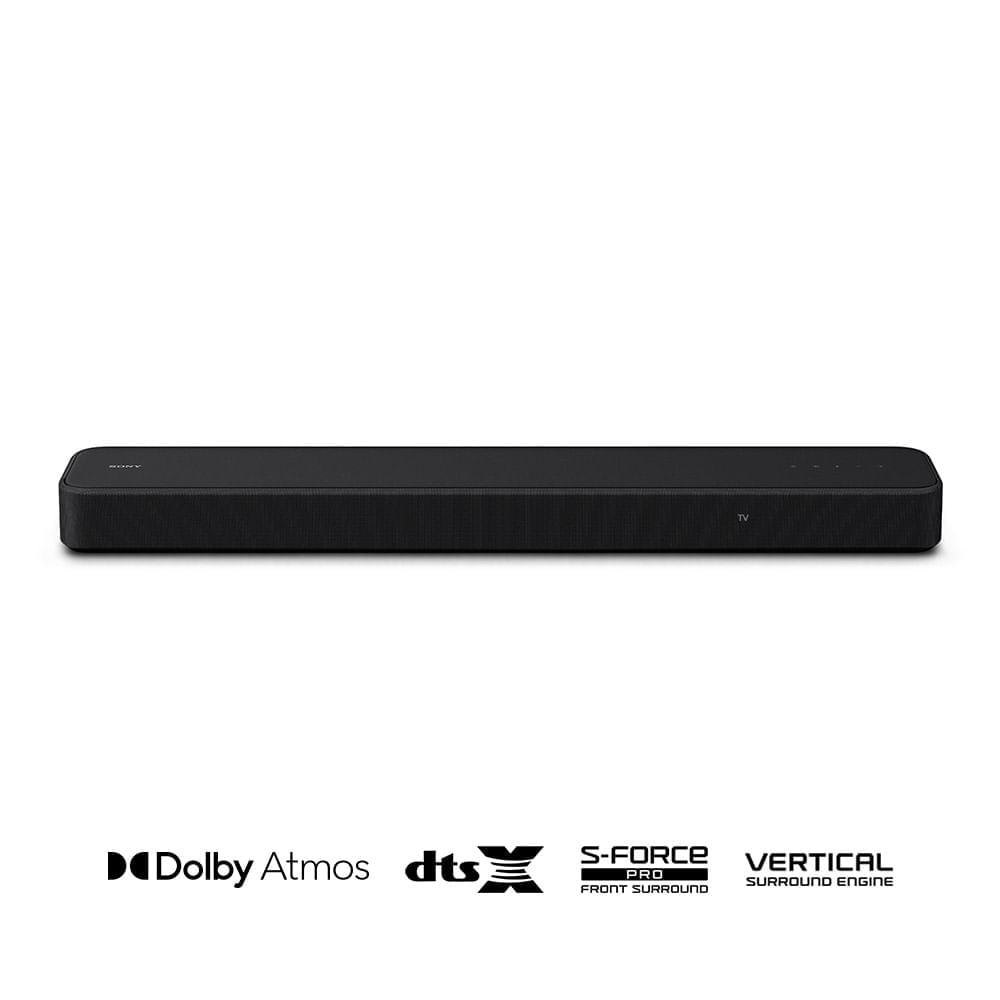 Imagen 2 del producto Barra de sonido Sony HT-S2000, Dolby Atmos, DTS:X, subwoofer integrado, Bluetooth 5.2, HDMI eARC, negro