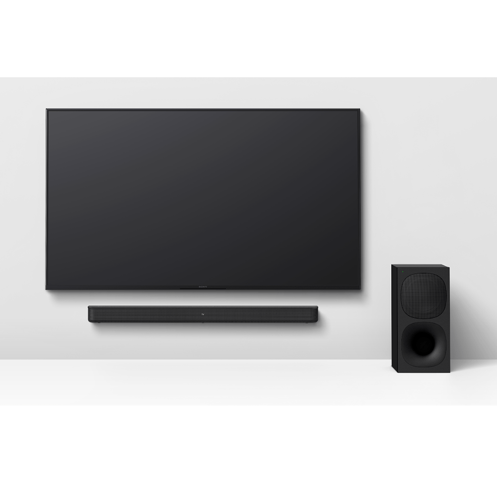 Imagen 2 del producto Barra de sonido Sony HT-S400, 330W RMS, 2.1 canales, subwoofer inalámbrico, Bluetooth 5.0, HDMI eARC, negro