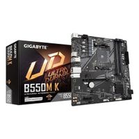 Placa madre Gigabyte B550M-K AM4, DDR4 (reempacado)