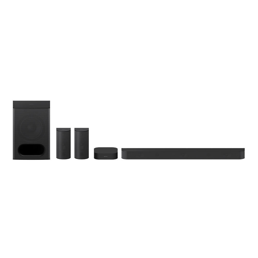 Imagen 1 del producto Sistema de teatro Sony BRAVIA Theatre System 6 HT-S60, 5.1 canales, 1000W, Dolby Atmos, DTS:X, Bluetooth, negro