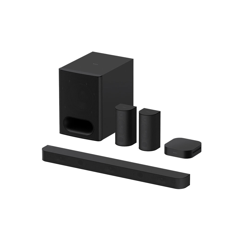 Imagen 2 del producto Sistema de teatro Sony BRAVIA Theatre System 6 HT-S60, 5.1 canales, 1000W, Dolby Atmos, DTS:X, Bluetooth, negro