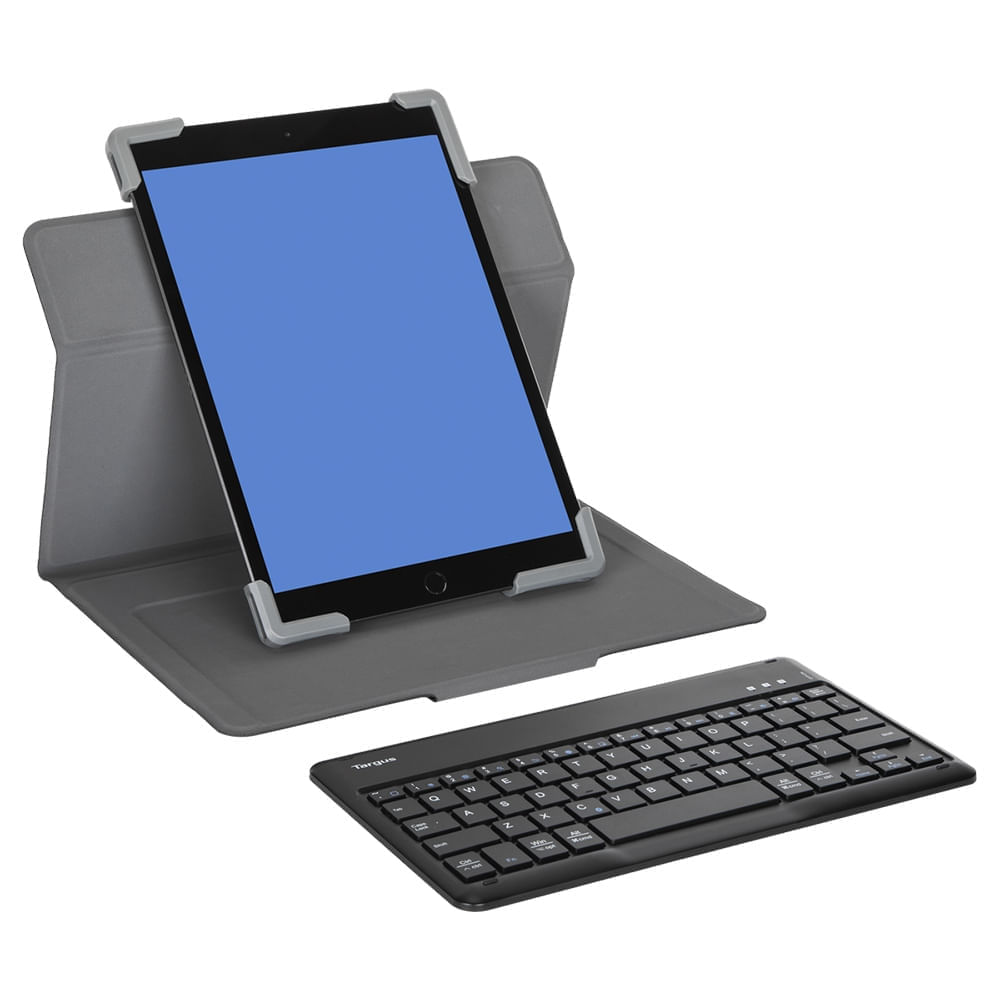 Imagen 2 del producto Reacondicionado: Case con teclado Pro-Tek Universal 9-11"", rotación 360°, Bluetooth 5.0, batería 130h, compatible Windows/Android/iOS, negro