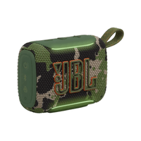Parlante Bluetooth JBL GO5, Bluetooth 6.0, resistente al agua IP68, Auracast, USB-C, hasta 10h, camuflado