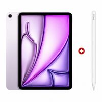 Ipad Air 11"" M4, 128GB, 12GB RAM, cámara principal 12MP y frontal 12MP, Chip M4, purple + Pencil Pro