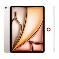 Ipad Air 11"" M4, 128GB, 12GB RAM, cámara principal 12MP y frontal 12MP, Chip M4, starlight + Pencil Pro