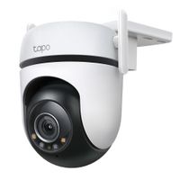 Cámara de seguridad Tapo C520WS exterior, 2K QHD, Wi-Fi, visión nocturna, 360 rotativo, blanco
