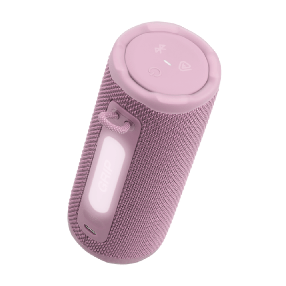 Imagen 2 del producto Parlante Bluetooth JBL Grip 16W RMS, resistente al agua IP68, hasta 14 horas de reproducción, rosado
