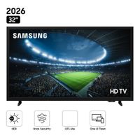 Smart TV Samsung 32"", HD H5000F, LED, sistema Tizen integrado, UN32H5000FGXPE, 2025