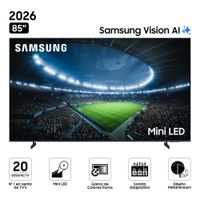 Smart TV Samsung 85'', 4K Ultra HD, Mini LED, sistema Tizen integrado, UN85M70HAGXPE, 2026