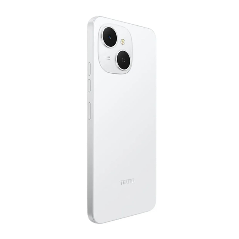Imagen 2 del producto Celular Tecno Spark 40C 4G 256GB, 8GB RAM, cámara trasera 13MP y frontal 8MP, pantalla 6.67"", blanco
