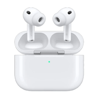 AirPods Pro 3 cancelación de ruido, resistente al agua IP57, duración máx. 30 horas con estuche de carga, blanco