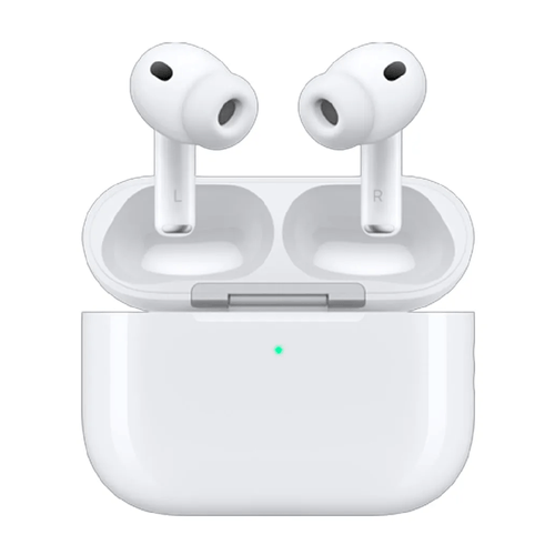 AirPods Pro 3 cancelación de ruido, traducción en vivo, resistente al agua IP57, duración máx. 30 horas con estuche de carga, bluetooth 5.3, blanco