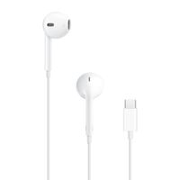 EarPods con conector USB-C, micrófono incorporado, control de música y llamadas, blanco