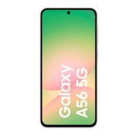 Celular Samsung A56 5G 256GB, 8GB RAM, cámara trasera 50MP, frontal 12MP, 6.7"", rosado