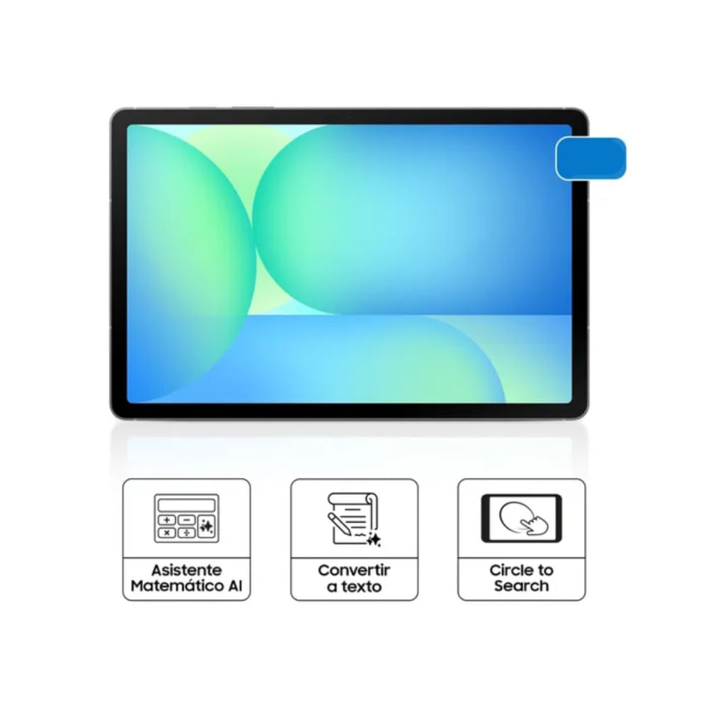 Imagen 2 del producto Tablet Samsung Galaxy Tab S10 FE 10.9"" 128GB, 8GB RAM, cámara principal 13MP y frontal 12MP, 8000 mAh, Exynos, gris