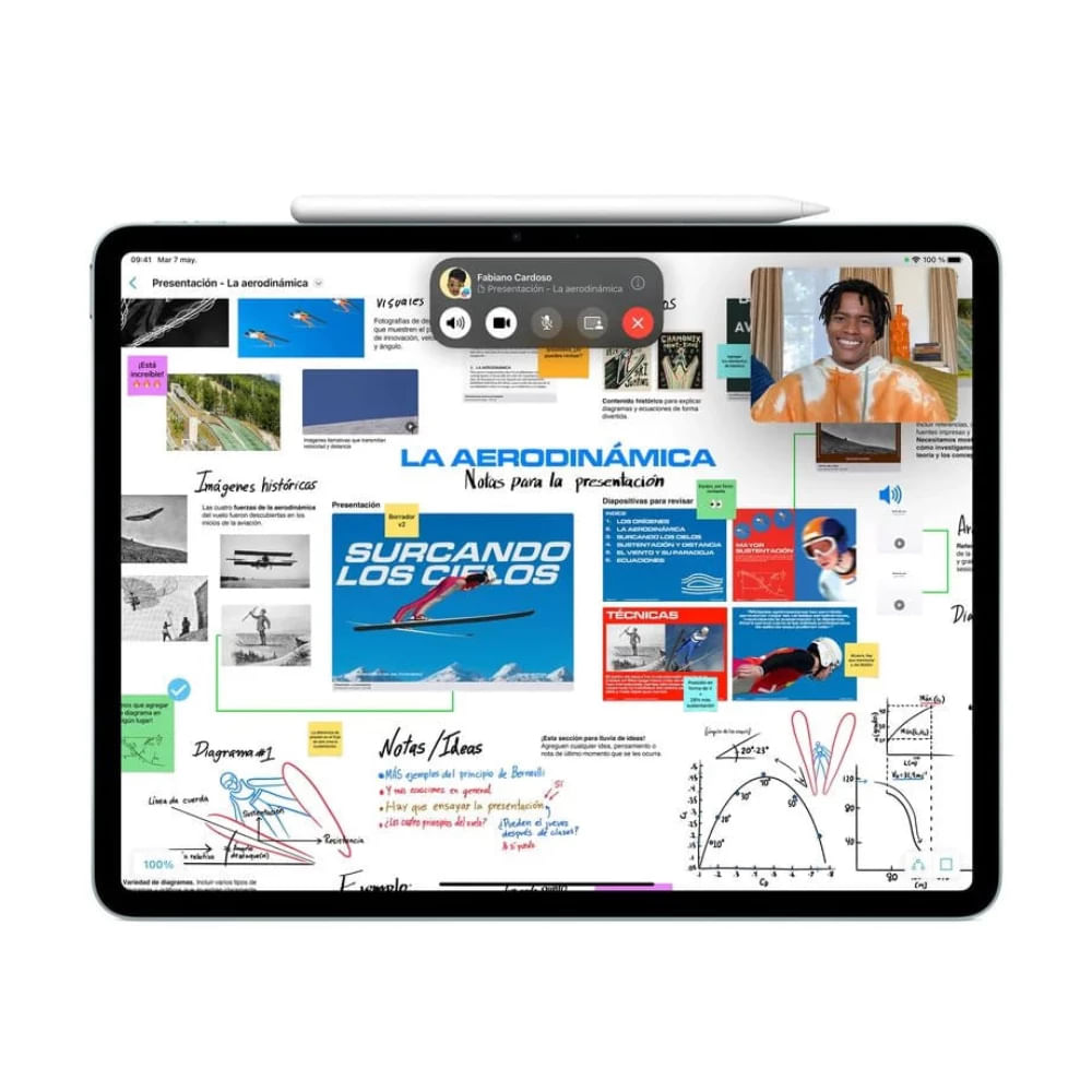 Imagen 2 del producto Apple Pencil Pro, conexión bluetooth, ergonómico, compatible con iPad Pro de 11"" y 13"" (M4) y iPad Air 11"" y 13"" (M2), blanco