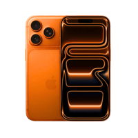 iPhone 17 Pro Max eSIM 5G 256GB, 12GB RAM, cámara trasera 48MP y frontal 12MP, 6.9"", Cosmic Orange