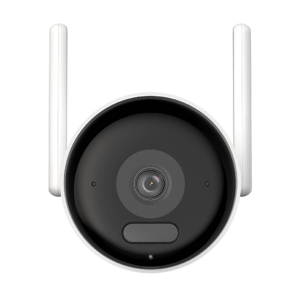 Imagen 2 del producto Kit de cámaras de seguridad Hikvision EasyLink, 2 cámaras bullet interior/exterior, 4MP, Wi-Fi, infrarrojo, NVS 1TB, blanco