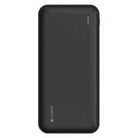 Batería externa Mophie essentials Powerstation, 20000mAh, USB-C PD 20W, 2 USB-A, Micro USB, LED, negro