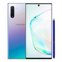 Celular Samsung Note 10 Plus 5G 256GB, 12GB RAM, cámara trasera 12MP, frontal 10MP, 6.8"", AuroraGlow